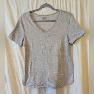 Jockey Heather Gray V-Neck Tee